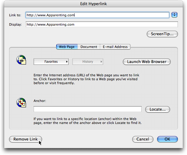 Remove Hyperlink In Microsoft Word Mac